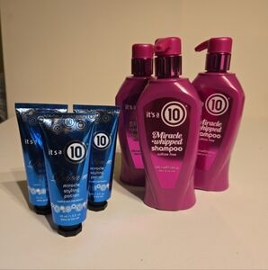 It's a 10! Miracle Whipped Shampoo and Styling Potion BUNDLE *ALL NEW*